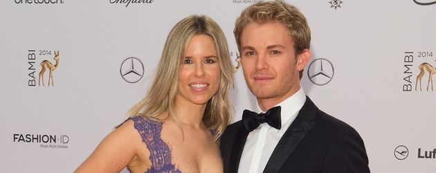 Vivian Sibold und Ehemann Nico Rosberg bei den Bambi Awards 2014 Vivian Sibold und Ehemann Nico Rosberg bei den Bambi Awards 2014