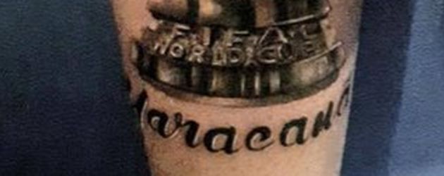 Jérôme Boatengs WM-Tattoo Jérôme Boatengs WM-Tattoo