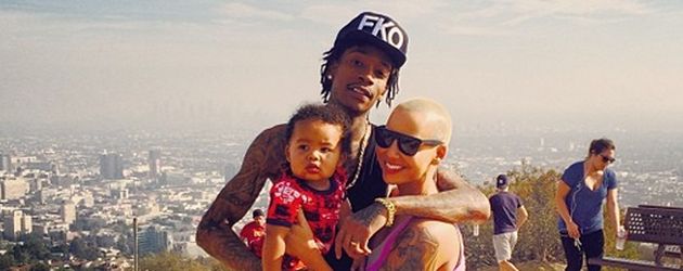 Amber Rose, Wiz Khalifa und Sebastian Taylor Thomaz Amber Rose, Wiz Khalifa und Sebastian Taylor Thomaz