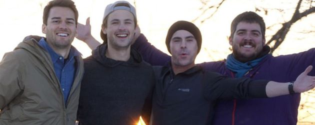 Zac Efron sein Bruder Dylan und seine Jungs beim Angeln Zac Efron sein Bruder Dylan und seine Jungs beim Angeln